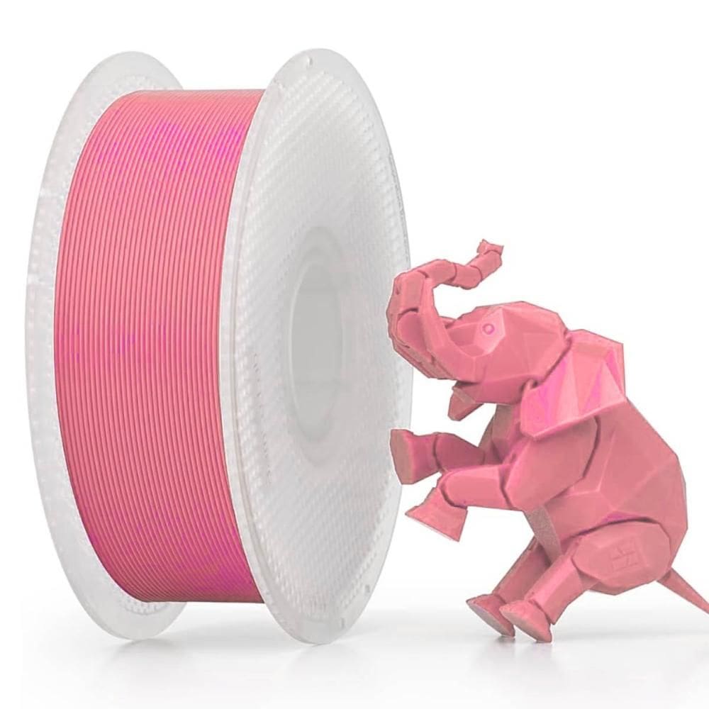 Filamento PLA Básico Bambu Lab para Impressora 3D Rosa 1 Kg 1.75mm