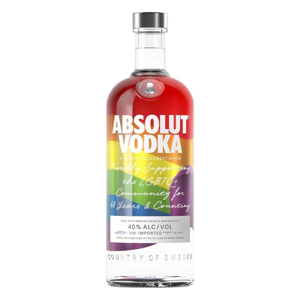Vodka Absolut Rainbow 1000Ml