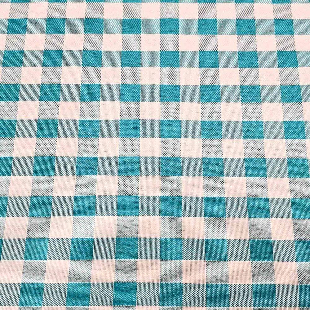 Tecido Oxford Estampado Xadrez 100% Poliéster Rolo 3 Metros