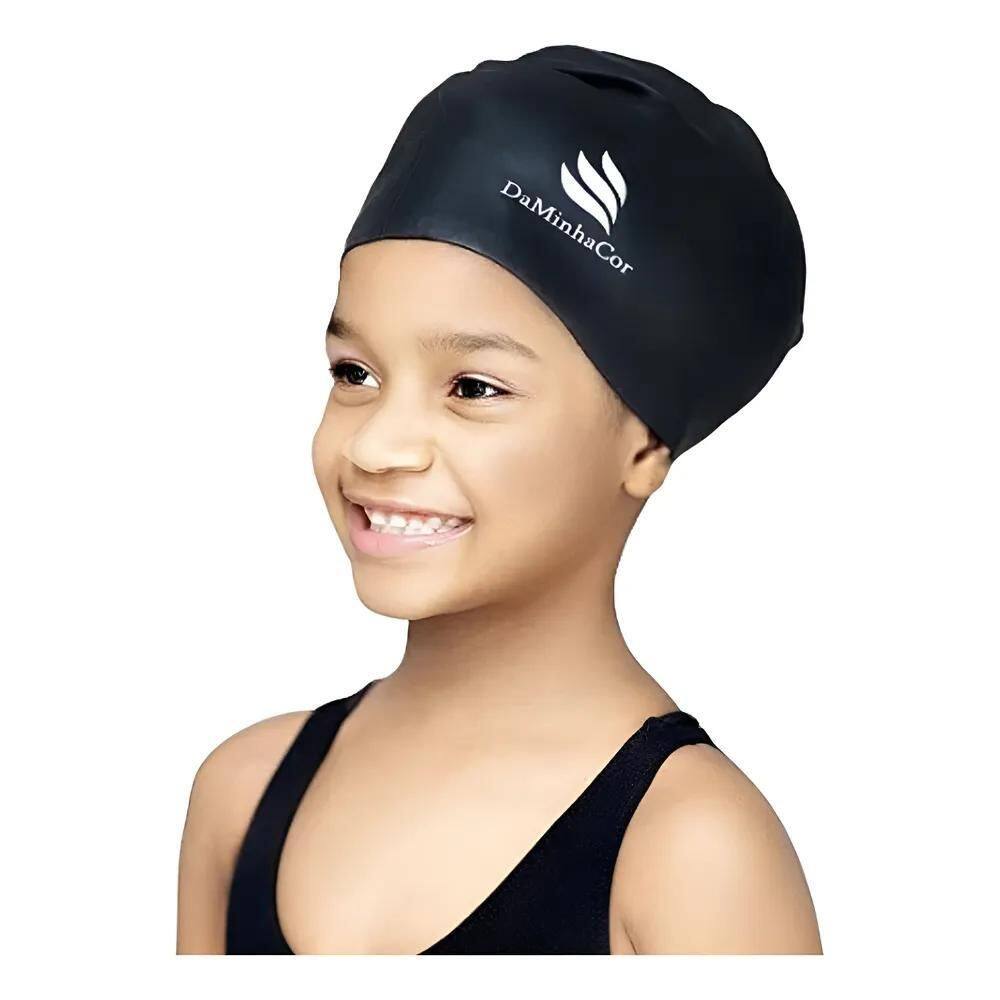 Touca De Natação / Hidroginastica Cabelos Volumosos Infa Pre