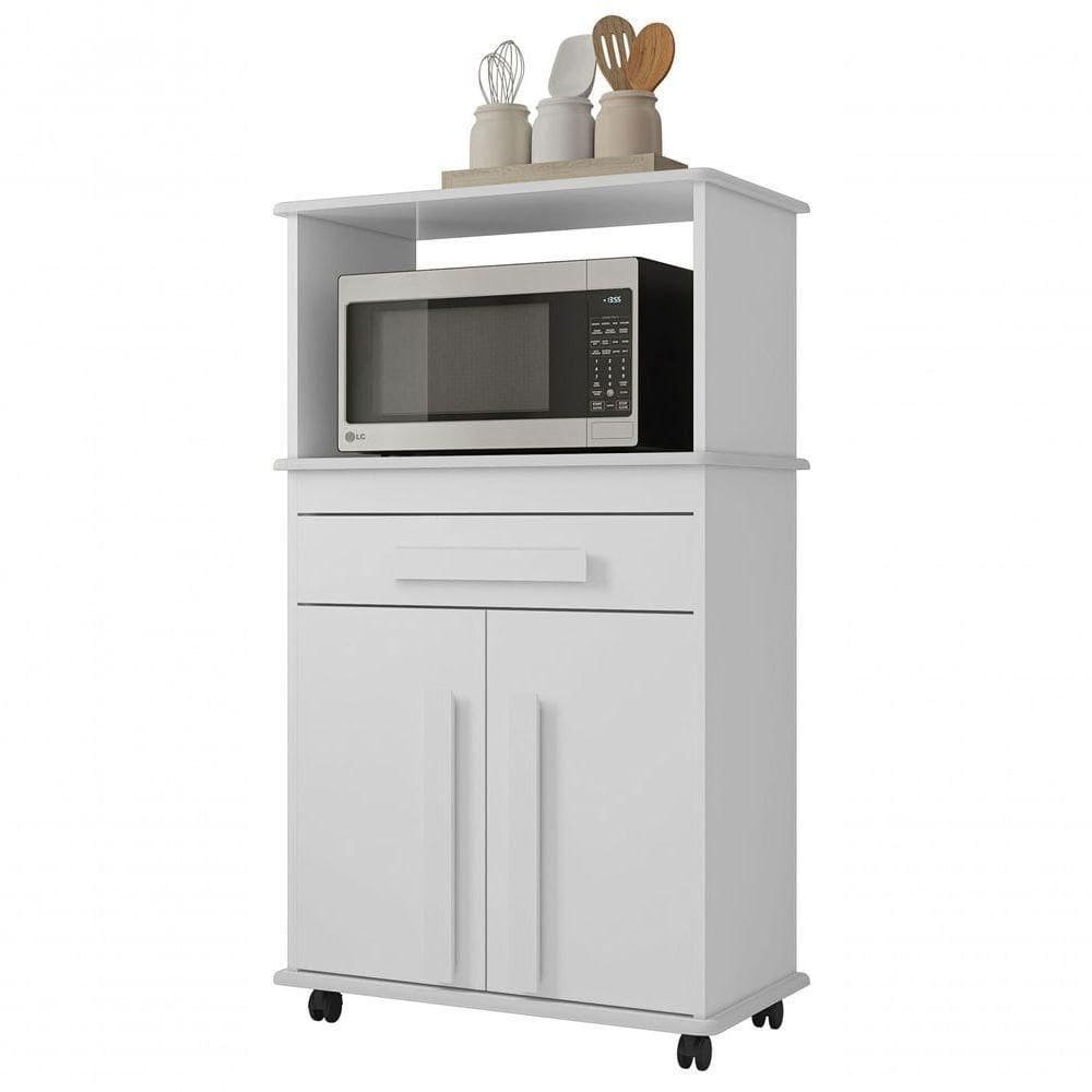 Armário Multiuso Toronto Branco - Rv Móveis