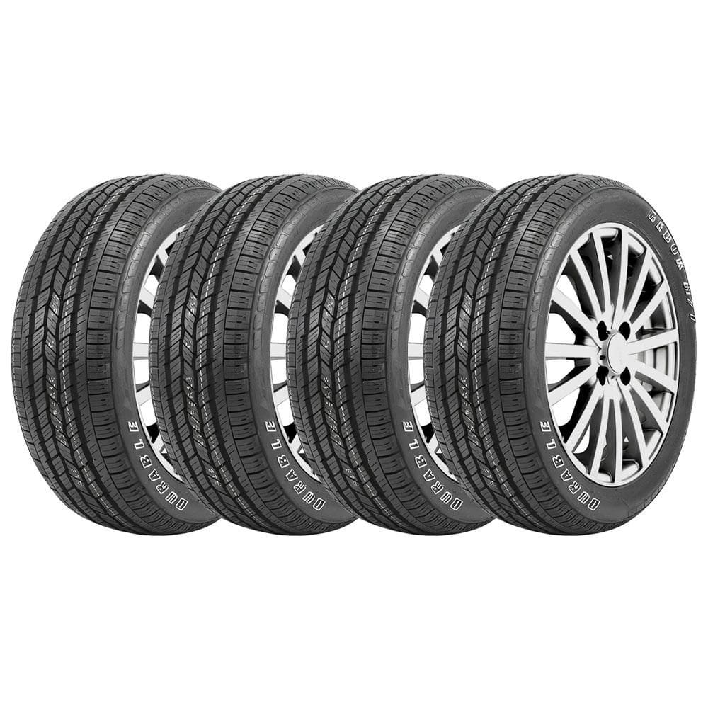 KIT 4 Pneu Durable 215/55 R18 HT Aro 18 Rebok H/T 107T OWL
