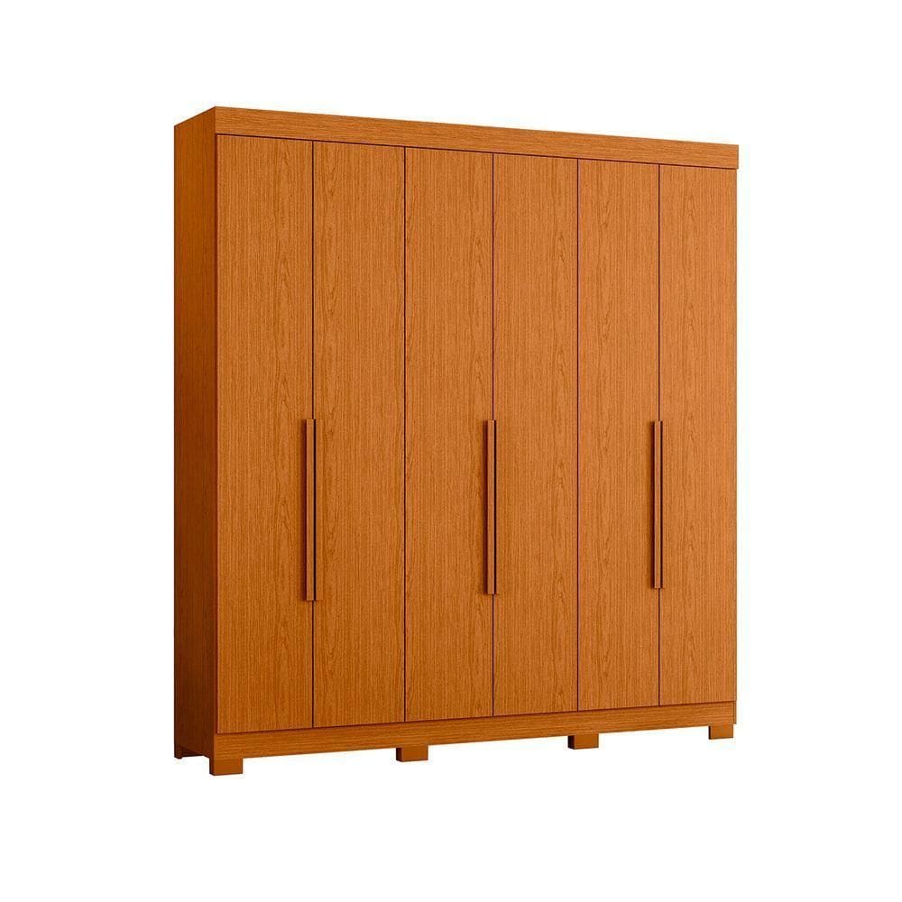 Guarda Roupa Vinci 6 Portas 3 Gavetas Quarto Cinamomo - Albatroz