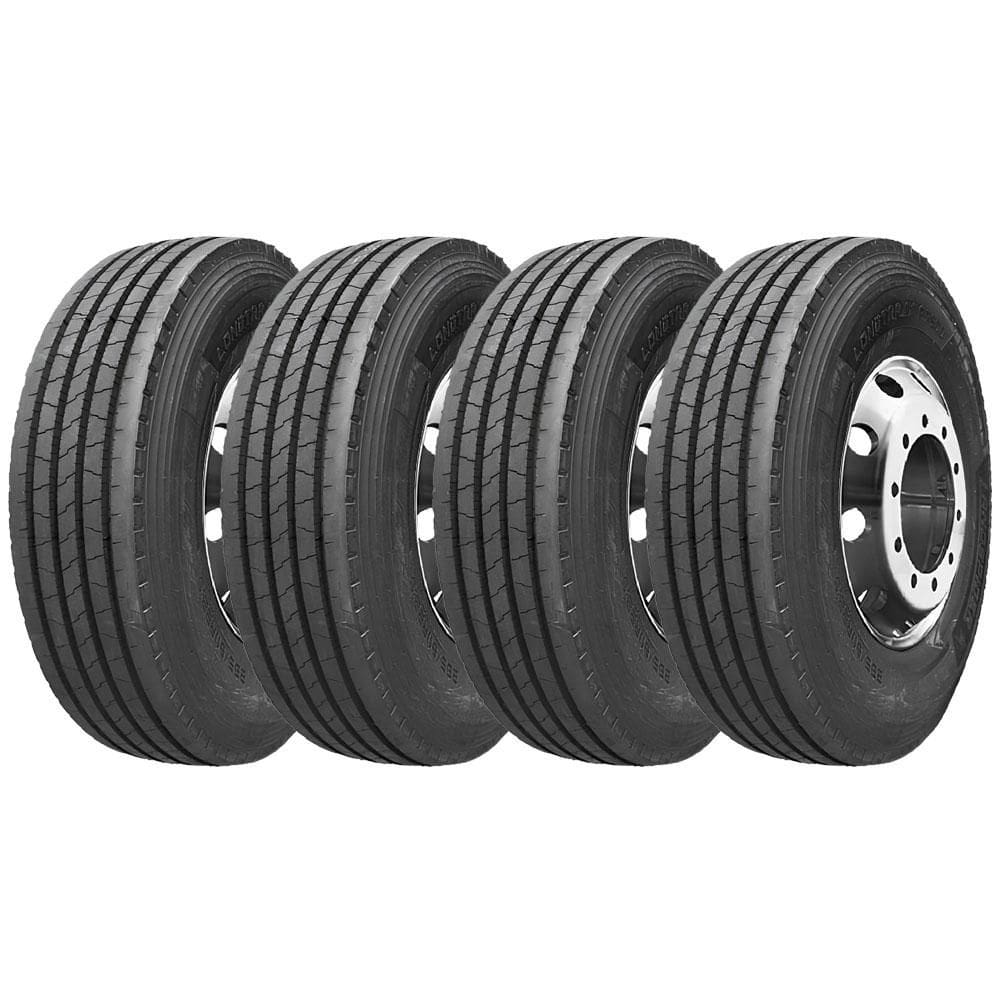 KIT 4 Pneu Landspider Longtraxx AP800 295/80R22.5 154/149M 18PR Liso