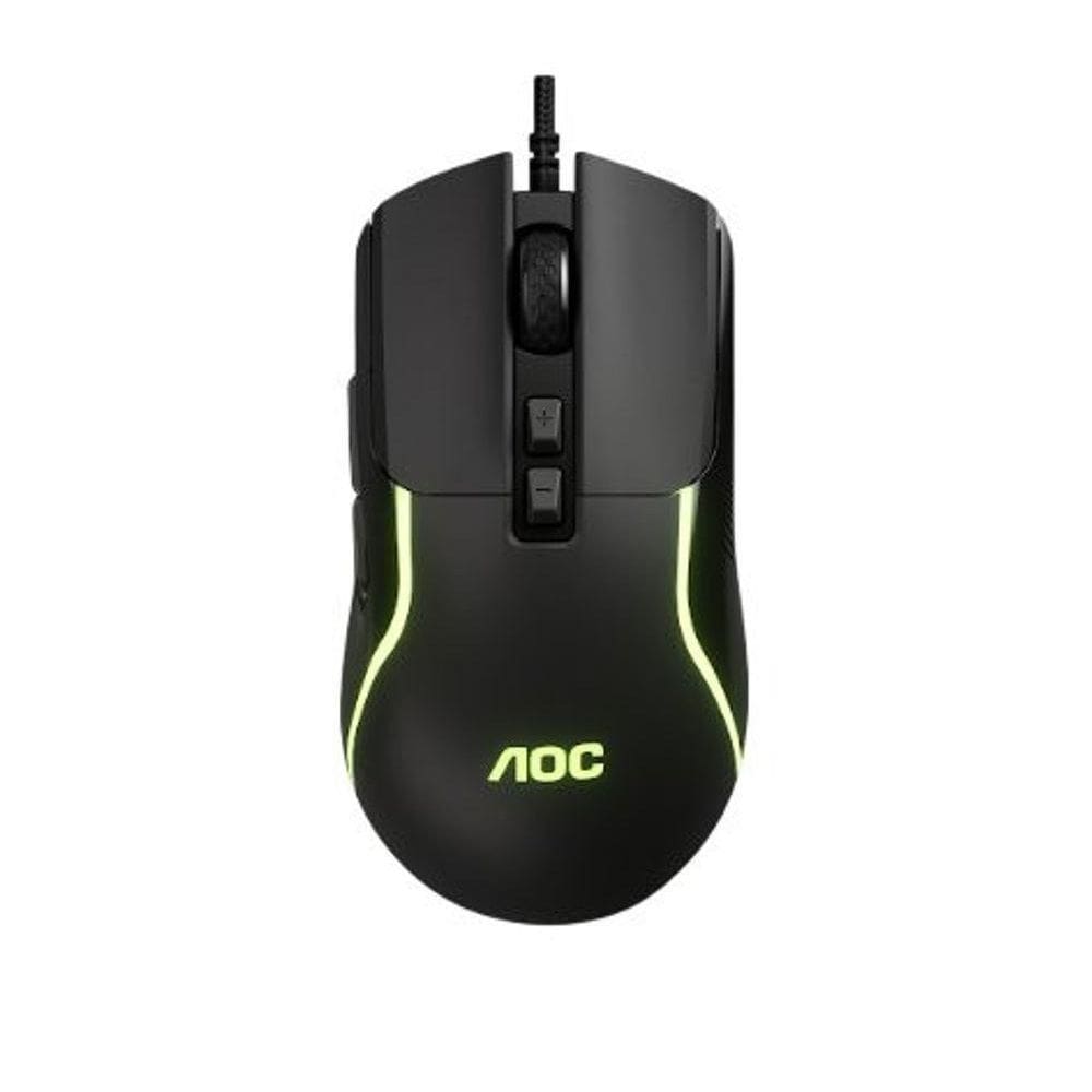 Mouse Gamer Com Fio - Preta
