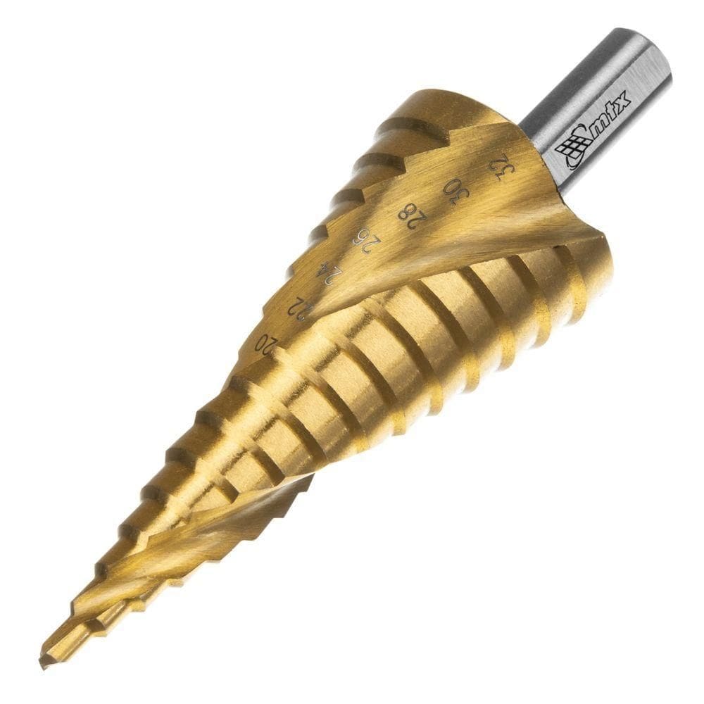 Broca Escalonada 4-32mm Aço Rápido Hss Triangular 1pc Mtx