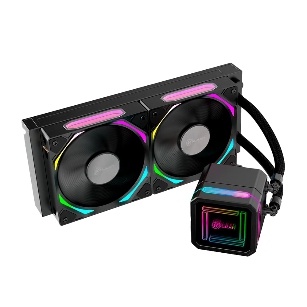 Water Cooler Gamer Kalkan Delta 240mm Wireless ARGB Preto