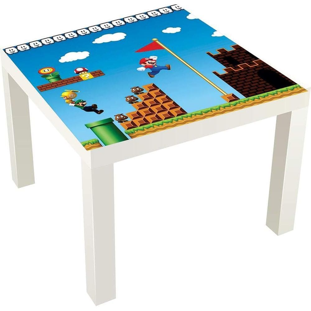 Adesivo De Mesa Super Mario