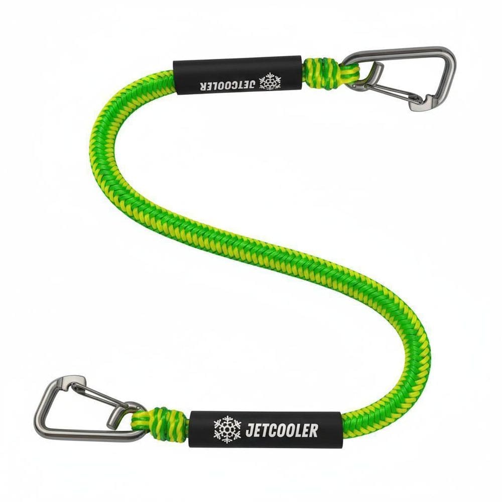 Cabo Corda Elástico Atracação Jet Ski Com Mosquetão Em Inox