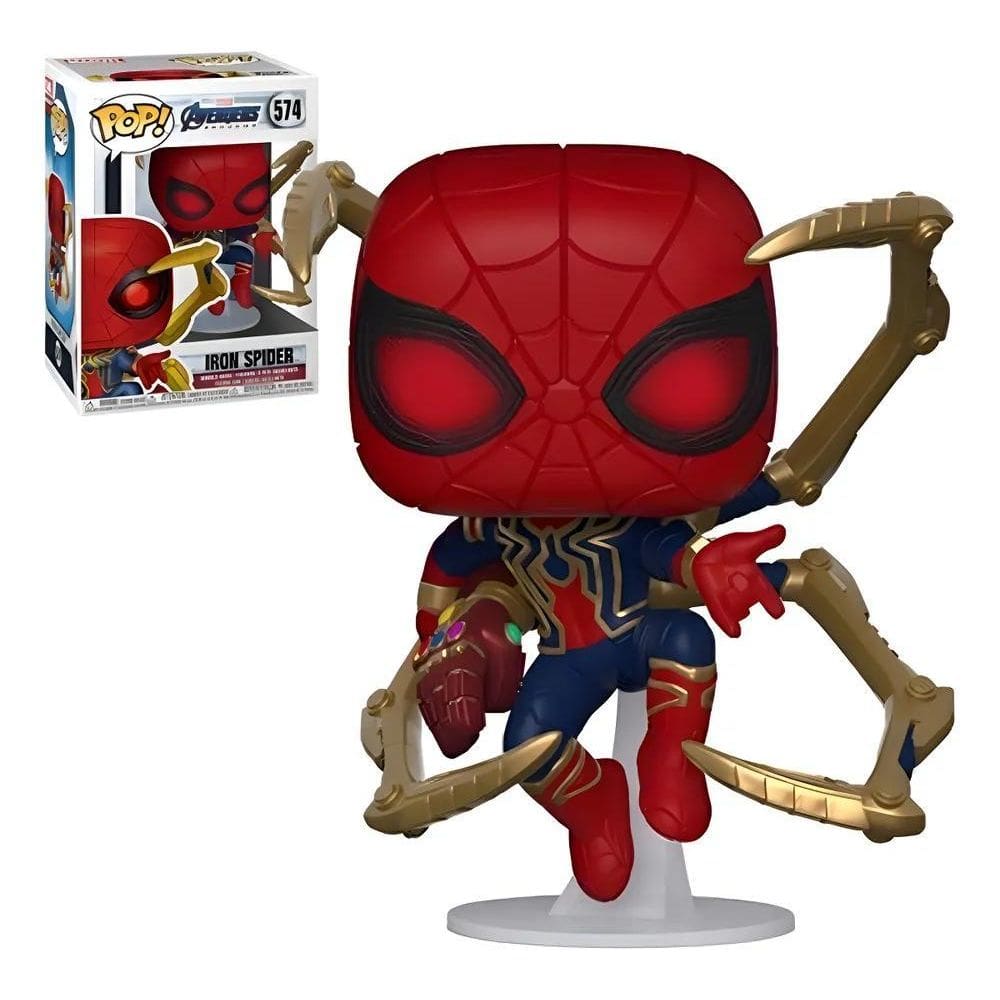Pop Funko Homem Aranha Iron Spider 574 Marvel