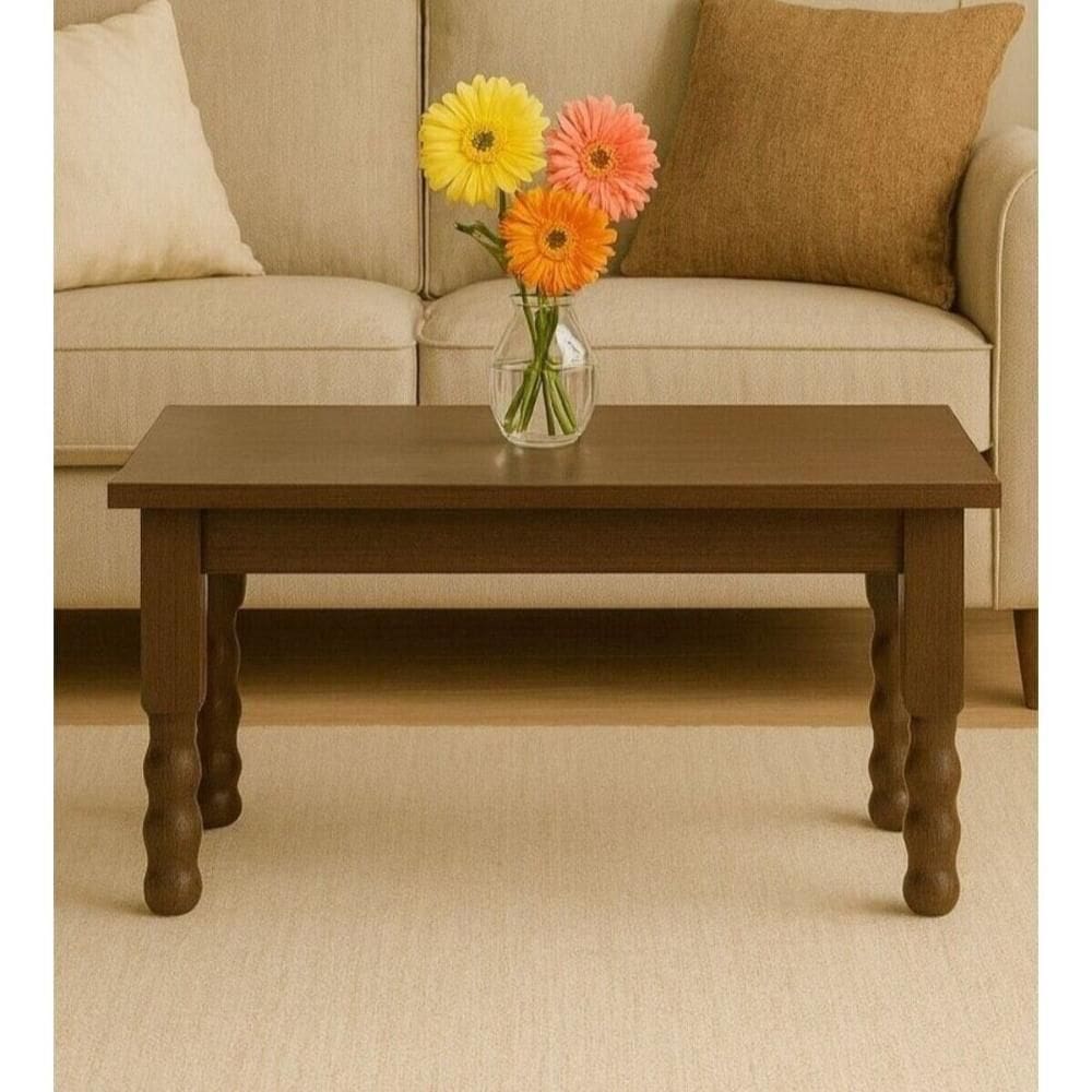 Mesa De Centro Retangular 89cm Madeira Maciça/mdp Multimóveis Cr45330 Imbuia Imbuia