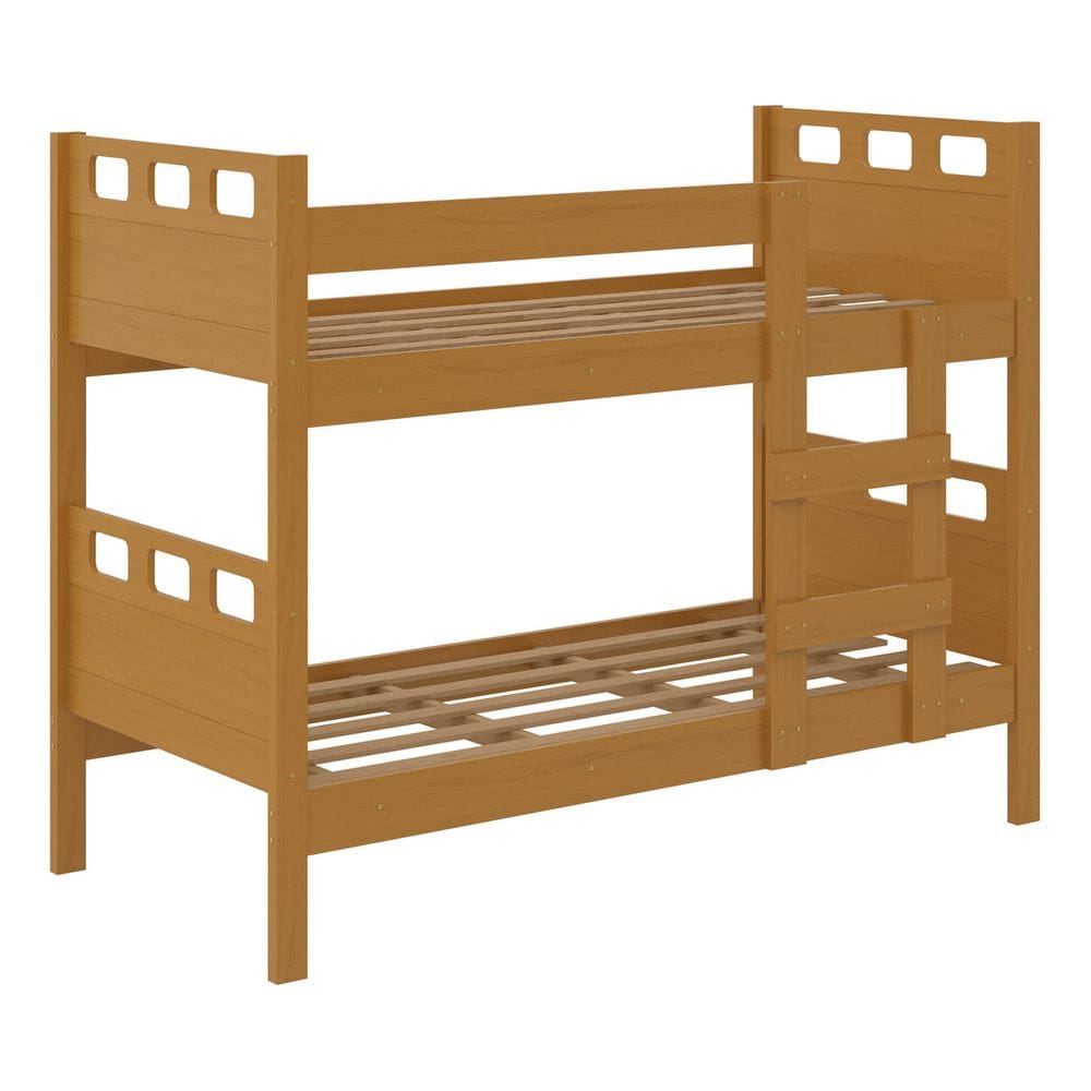 Beliche Solteiro Vira Duas Camas 88x188 Mdf Denver Nature