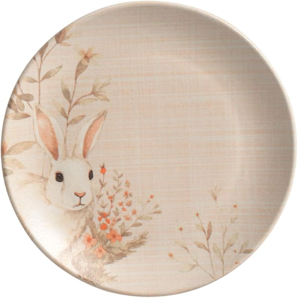 Prato de Sobremesa Coup Stoneware Entre Laços Ø19,4cm Porto