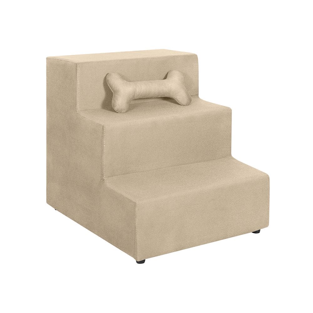 Escadas Escadinha para Pet 3 Degraus Gato e Cachorro SMF Decor