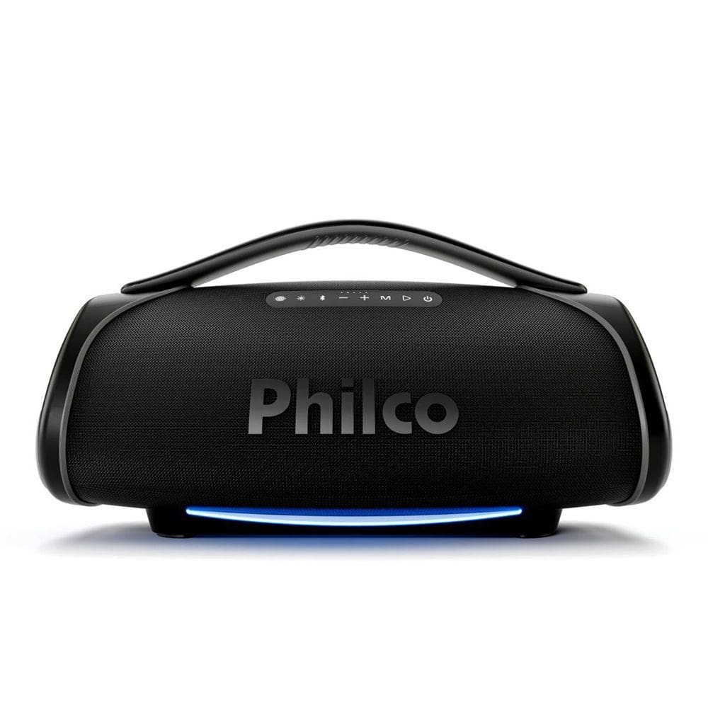 Caixa de Som Boombox Philco Extreme 300W PBX01 Preta Bivolt