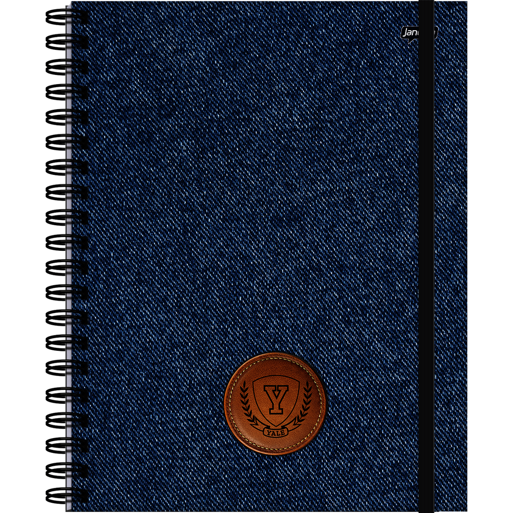 Caderno Inteligente Universitário Yale 80Fls Jandaia 7508