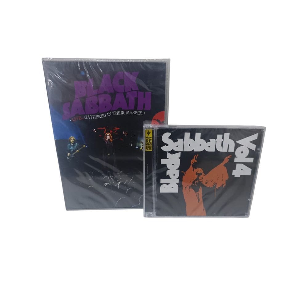 Dvd Black Sabbath – Live...Gathered In Their Masses/Cd Vol 4