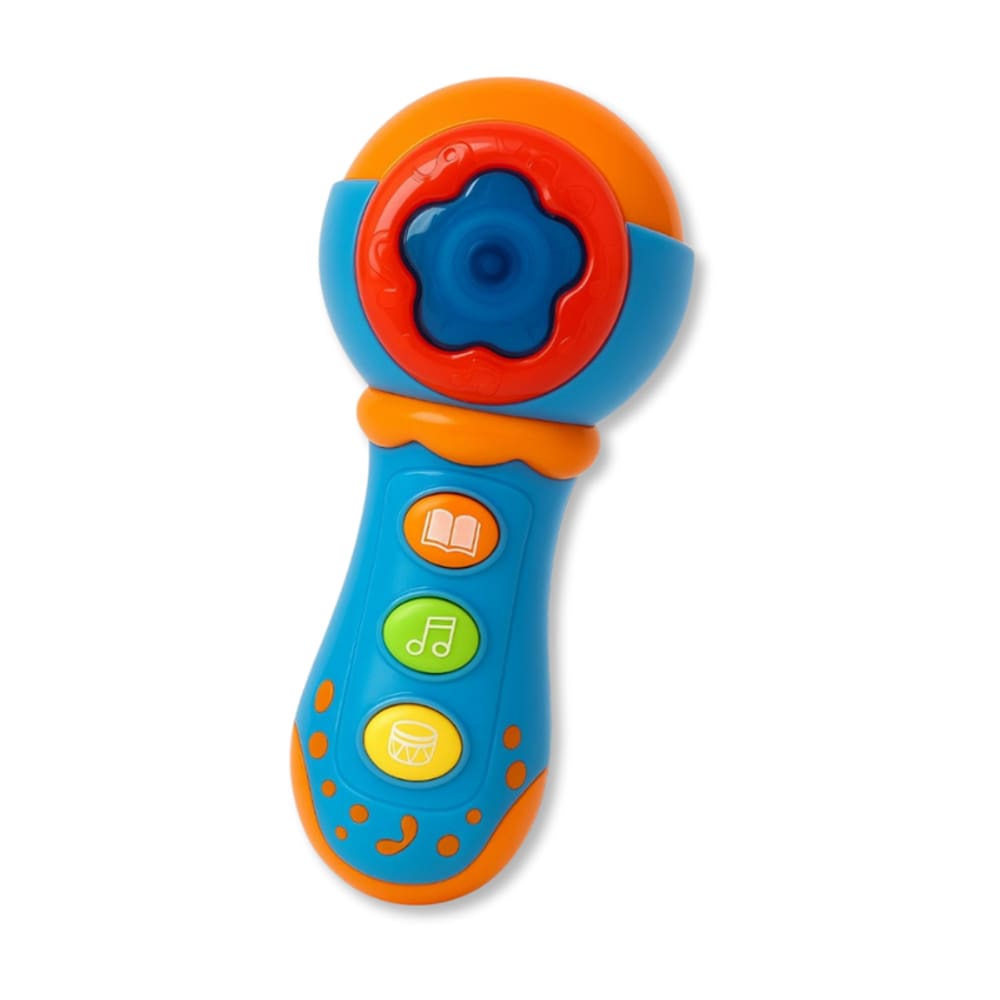 Brinquedo Musical Microfone Infantil Com Luz E Som (Pf25143) - Zippy Toys