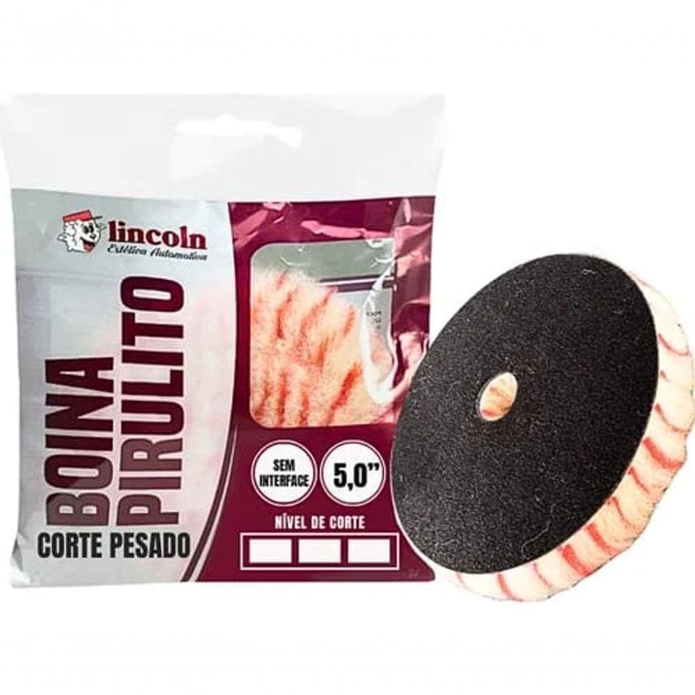 Boina 5,0 Pirulito Power Corte Pesado (listra Vermelha) Sem Interface