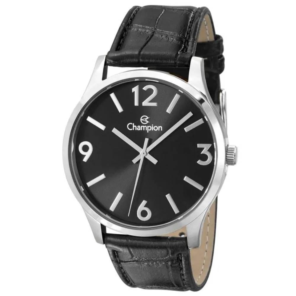 Relógio Champion Masculino Ref: Cn20613t Casual Prateado