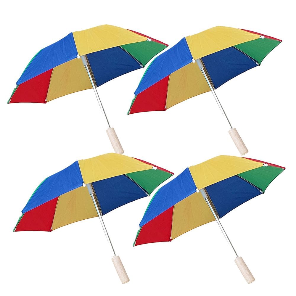 Kit Decoração Festa Carnaval: Mini Guarda Chuva Sombrinha Frevo - 4 Unidades