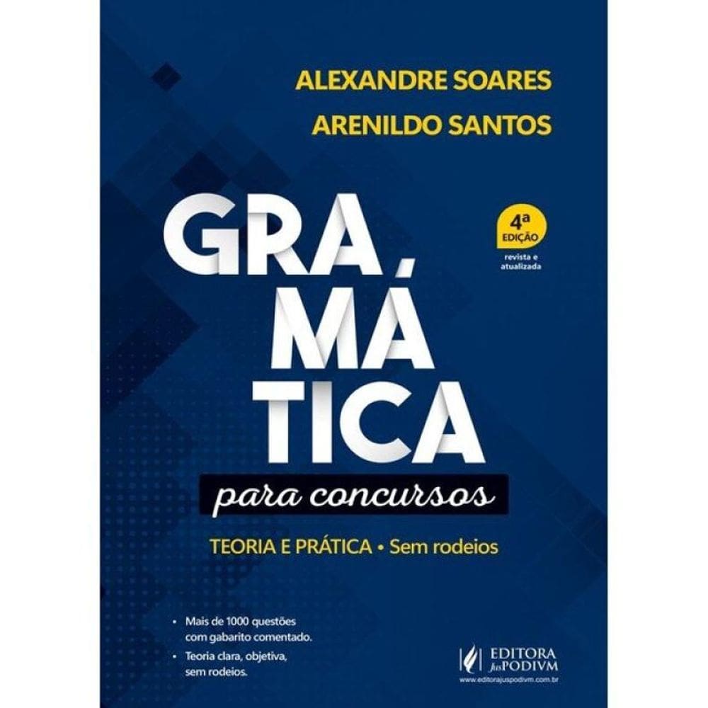Gramática Para Concursos - Teoria E Prática - 2026