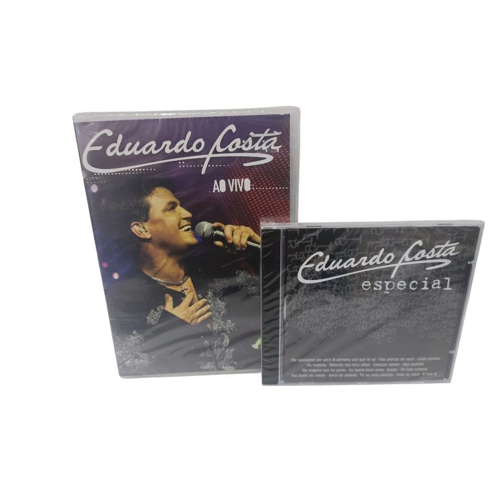 DVD Eduardo Costa - Ao Vivo / CD Eduardo Costa - Especial