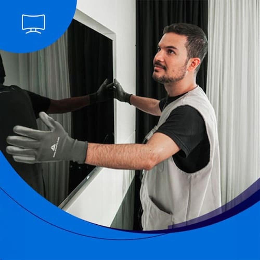 Instala TV até 49' a 86'+ Home Theater