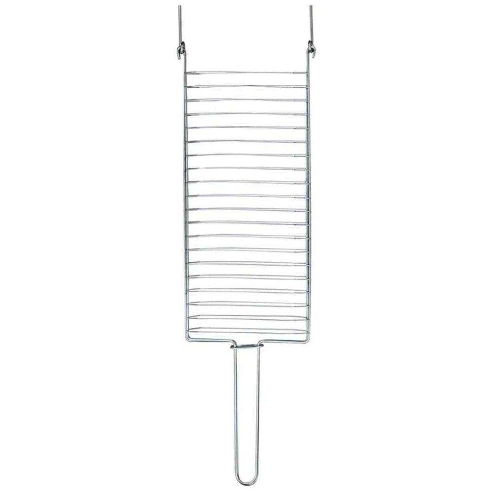 Kit Preparo Churrasco 4Pcs Churrasqueira Grelha Espeto 65Cm