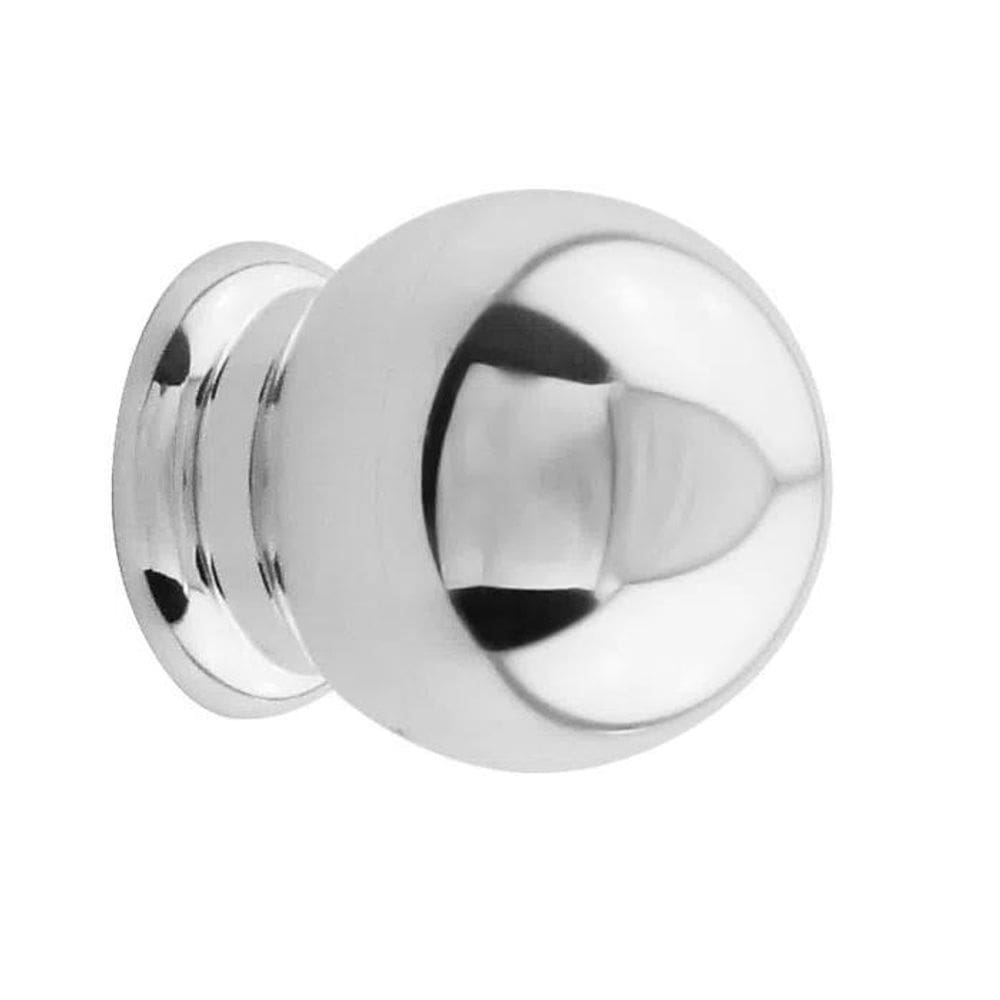 Puxador Bola Pequeno Cromado