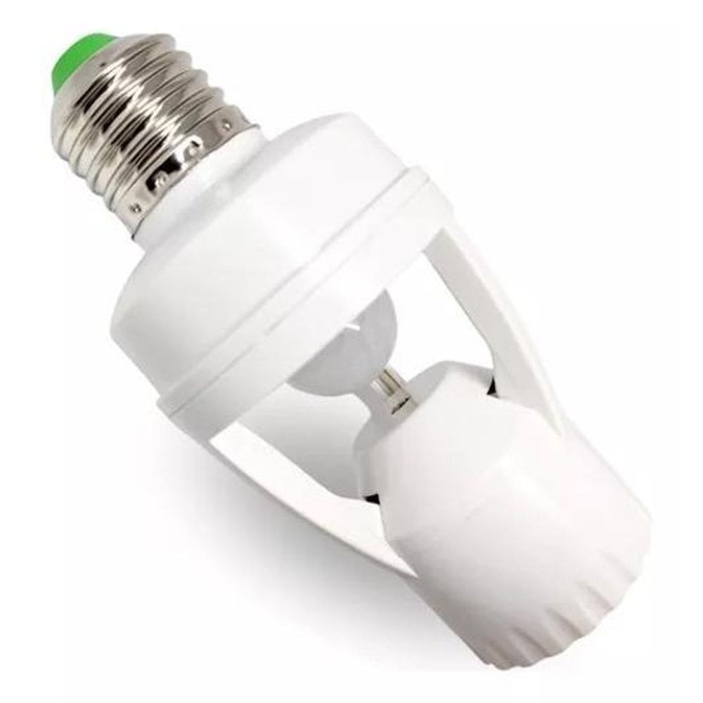 Sensor de Presença para Lâmpada E27 - Econômico e Automático