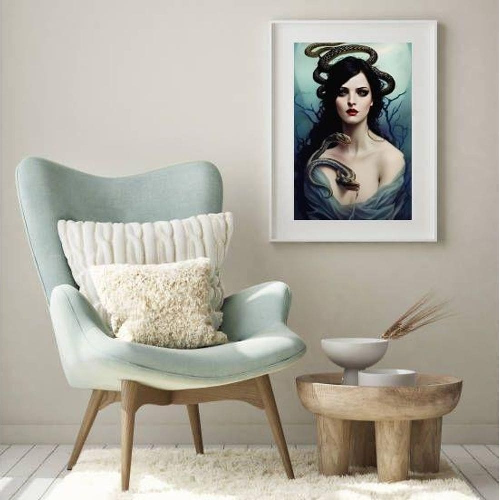 Quadro Decorativo Deusa Lilith - 60X48Cm