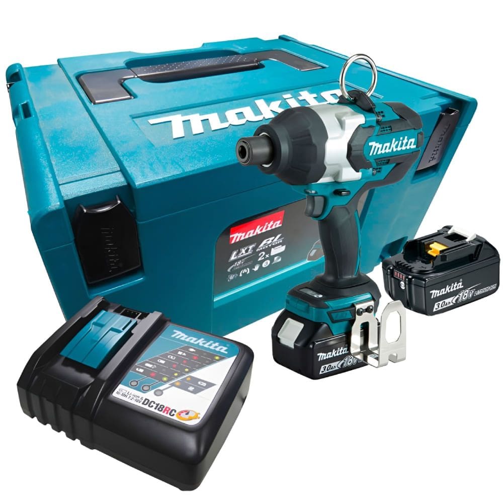 Chave de Impacto 7/16” com 2 Baterias 18 Volts Carregador e Maleta - DTW800RFJ - MAKITA