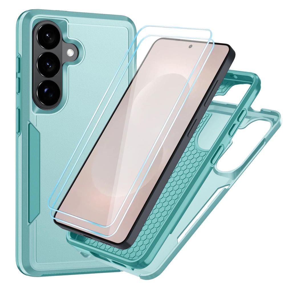 Capa Militar Verde Menta Suncasetor para Samsung Galaxy S26