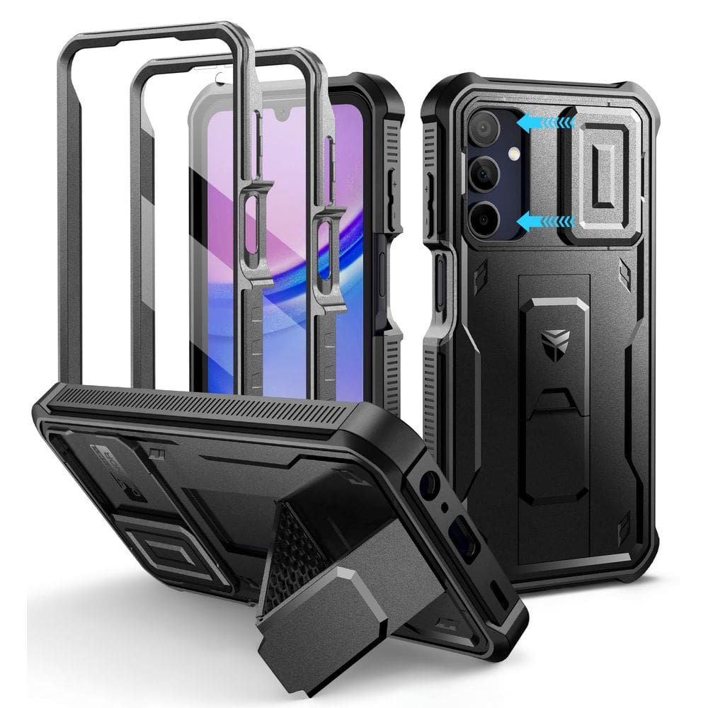 Capa de telefone Dexnor para Samsung Galaxy A15-5G com protetor de tela