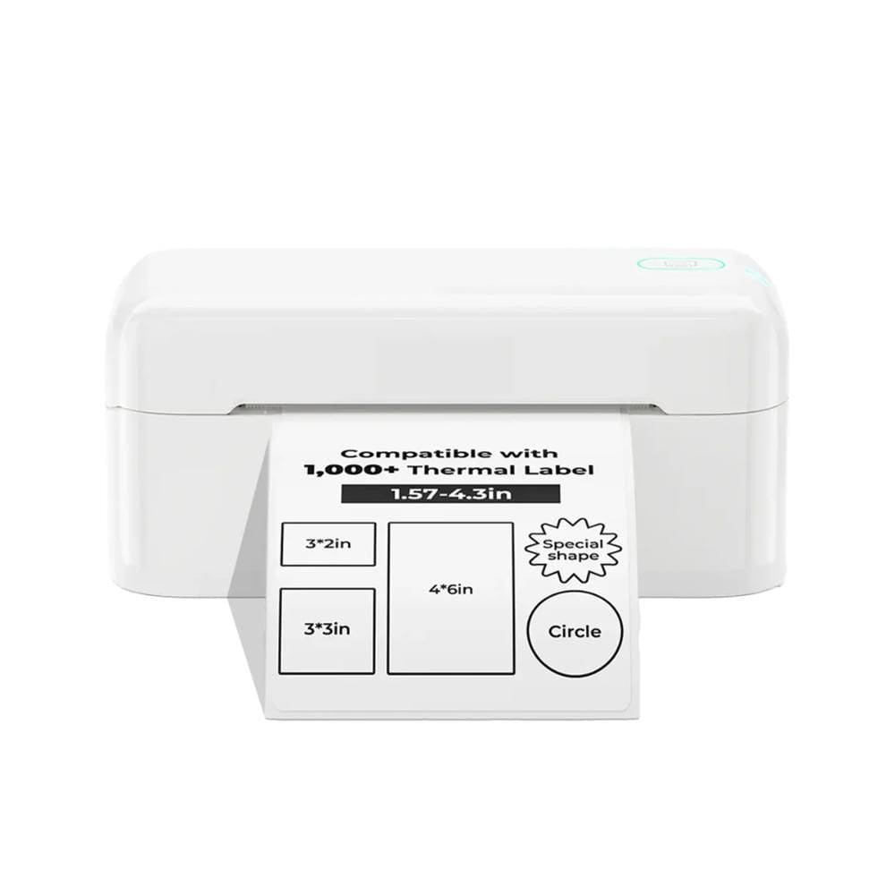 Impressora térmica de etiquetas MUNBYN RealWriter 402 Bluetooth, Branca - RW402B-WH