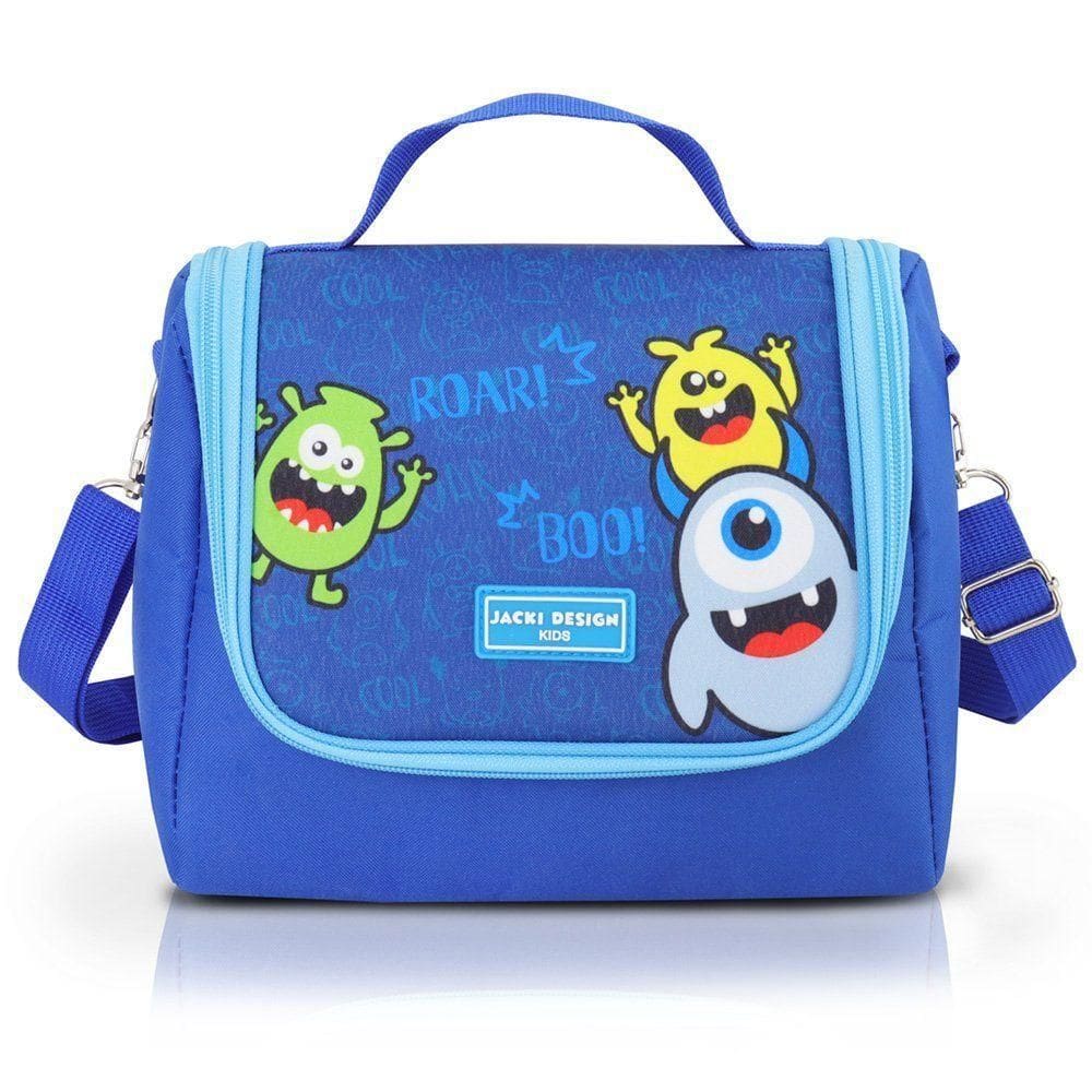 Lancheira Térmica Infantil Amiguinhos Jacki Design – 4.752 Ml Monstro Azul