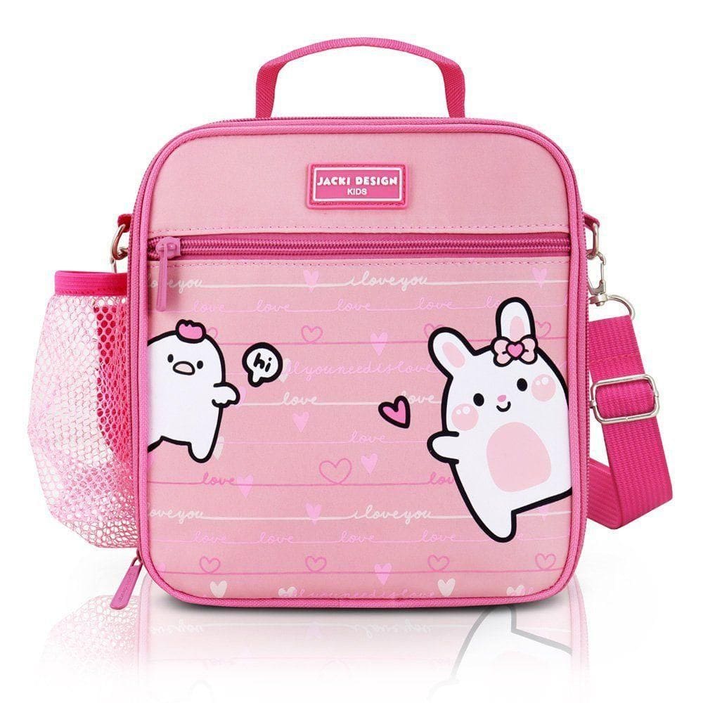 Lancheira Térmica Infantil Amiguinhos Jacki Design – 4.180 Ml Coelho Rosa