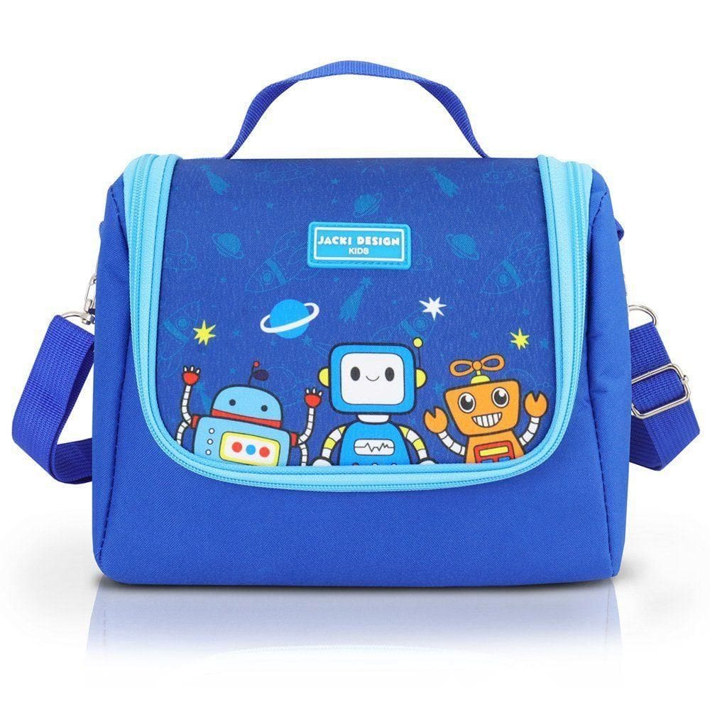 Lancheira Térmica Infantil Amiguinhos Jacki Design – 4.752 Ml Robo Azul