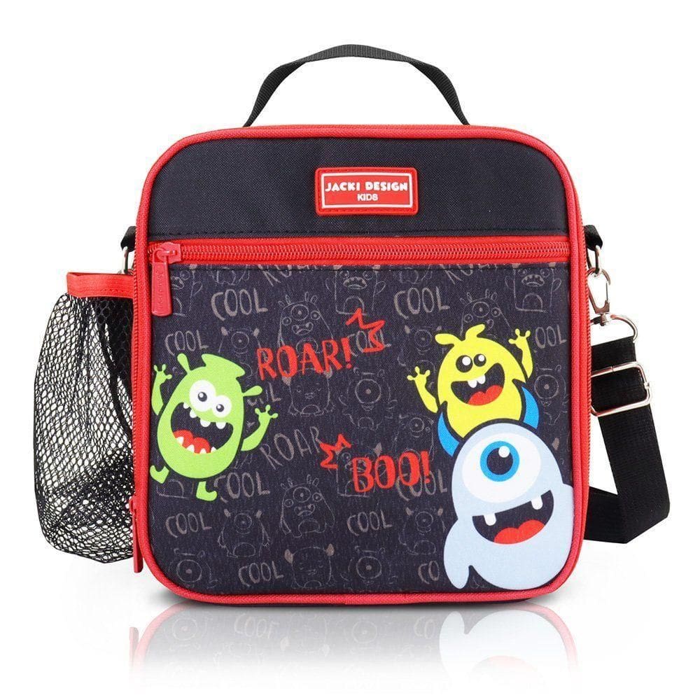 Lancheira Térmica Infantil Amiguinhos Jacki Design – 4.180 Ml Monstro Preto