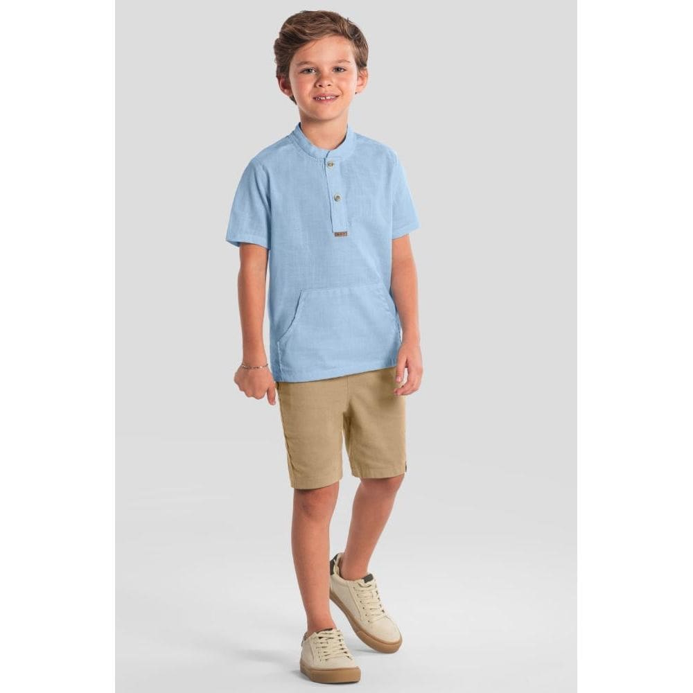 Conjunto infantil menino alfaiataria Mundi