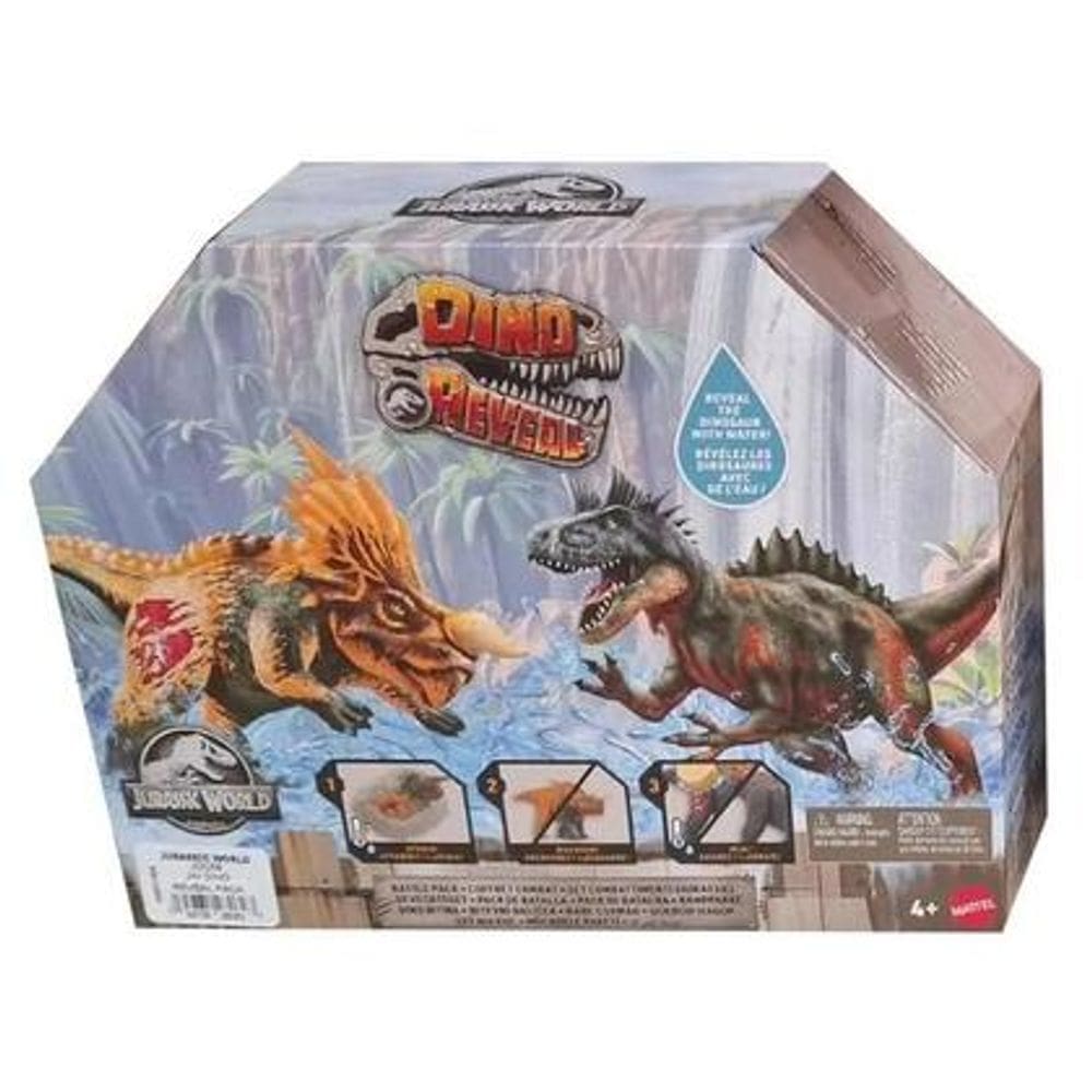Jurassic World Dino Reveal Battle Mattel JDC59