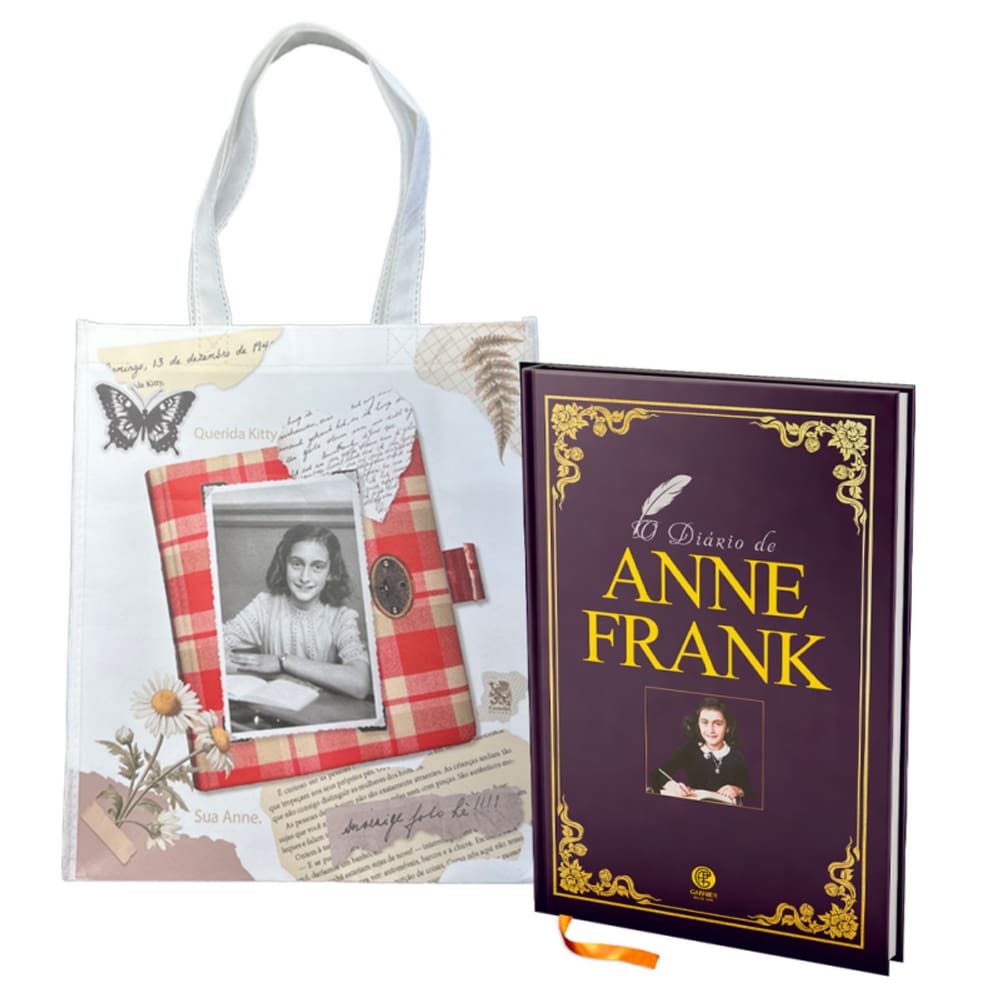 O Diário de Anne Frank Edição de Luxo + Ecobag Exclusiva