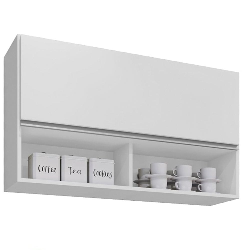 Armário Aéreo de Geladeira 1 Porta 100 cm Uraí