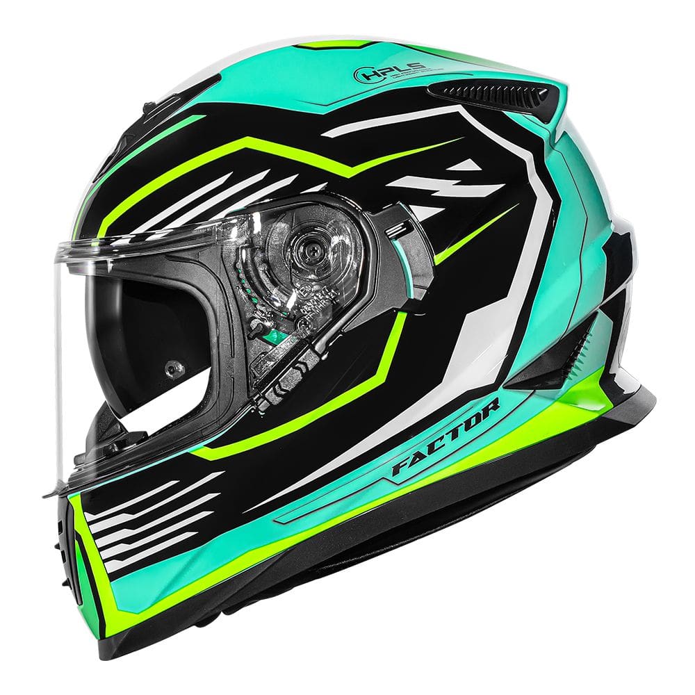 Capacete Norisk Soul II Factor Preto e Amarelo