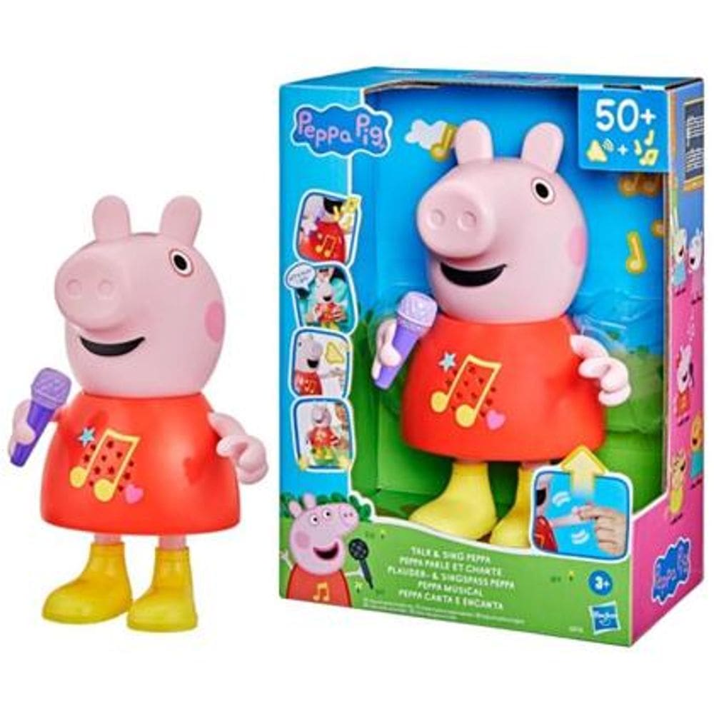 Boneca Peppa Pig Canta e Encanta Hasbro G0518