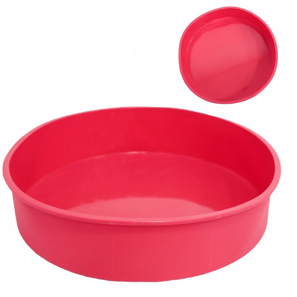 Forma Redonda Para Bolos e Tortas 25cm em Silicone