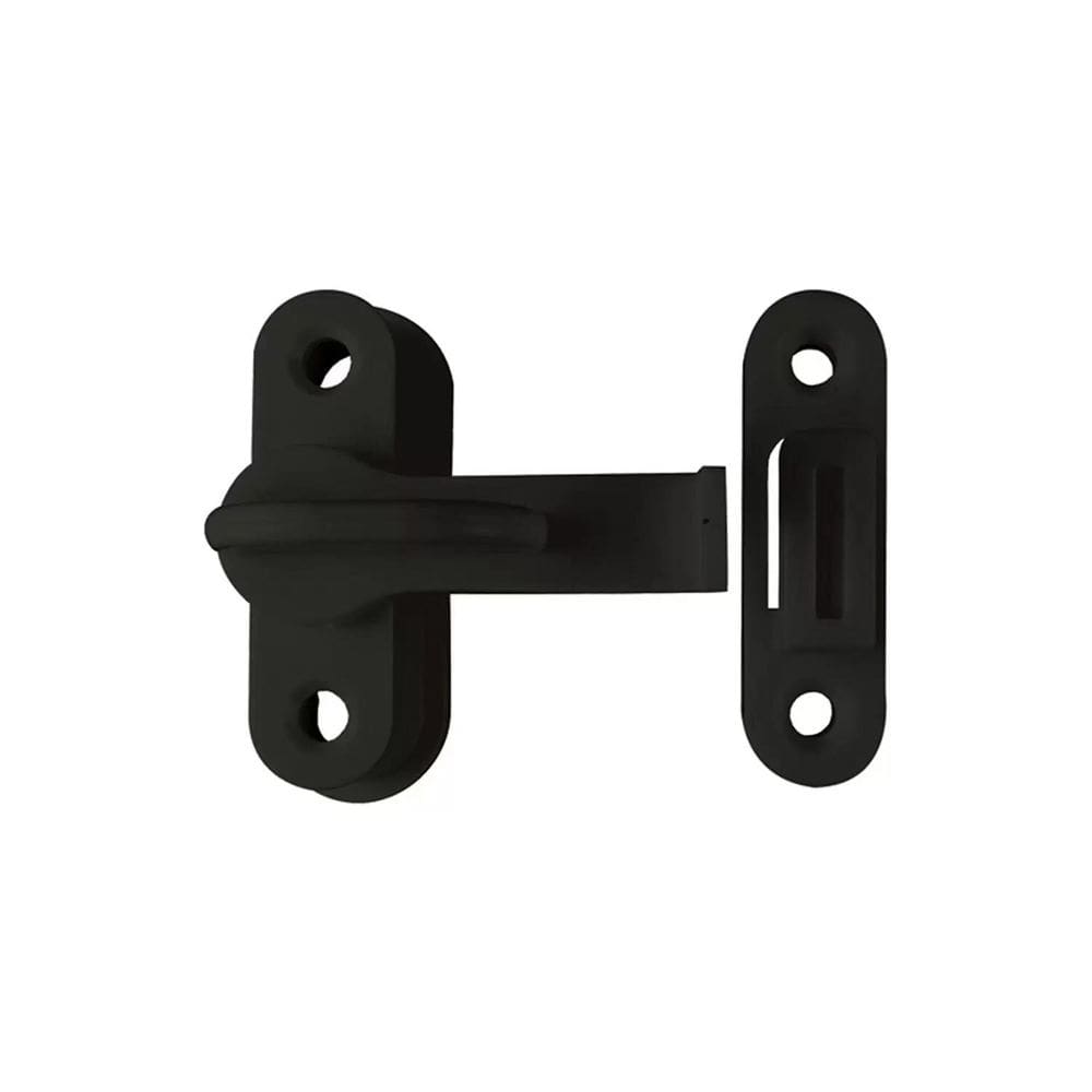 Trinco Para Porta Sanfonada Pvc Preto Perlex