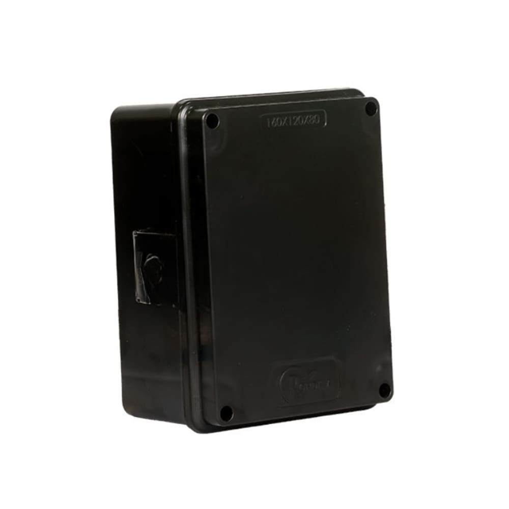 Caixa Rohdbox 160x120x80mm Preta IP68 Modelo Standard Rohdina