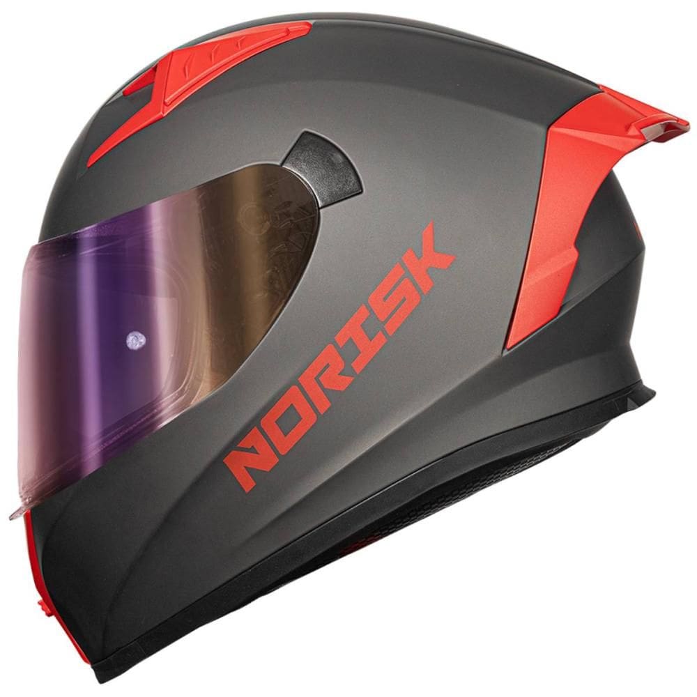 Capacete Norisk Flow Monocolor Titânio